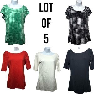 Banana Republic Sz Medium Womens Tops Lot of 5